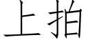 上拍 (仿宋矢量字庫)