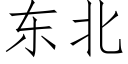 东北 (仿宋矢量字库)