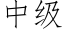 中級 (仿宋矢量字庫)