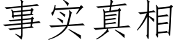 事实真相 (仿宋矢量字库)