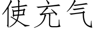 使充气 (仿宋矢量字库)