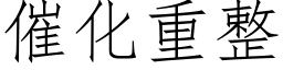 催化重整 (仿宋矢量字庫)