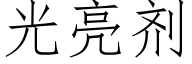 光亮劑 (仿宋矢量字庫)