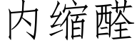 内縮醛 (仿宋矢量字庫)