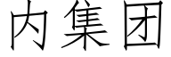 内集團 (仿宋矢量字庫)