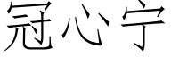 冠心宁 (仿宋矢量字库)