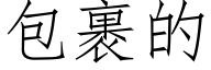 包裹的 (仿宋矢量字库)