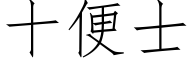 十便士 (仿宋矢量字庫)