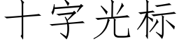 十字光标 (仿宋矢量字庫)