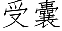 受囊 (仿宋矢量字库)