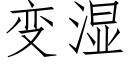 變濕 (仿宋矢量字庫)