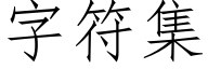 字符集 (仿宋矢量字庫)