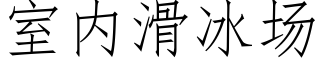 室内滑冰場 (仿宋矢量字庫)