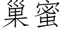 巢蜜 (仿宋矢量字库)