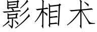 影相術 (仿宋矢量字庫)