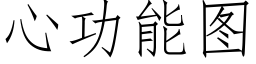 心功能圖 (仿宋矢量字庫)