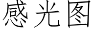 感光圖 (仿宋矢量字庫)