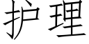 护理 (仿宋矢量字库)