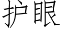 護眼 (仿宋矢量字庫)