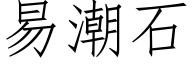 易潮石 (仿宋矢量字库)