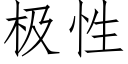 极性 (仿宋矢量字库)