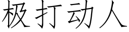 極打動人 (仿宋矢量字庫)
