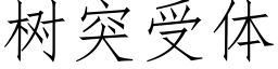 树突受体 (仿宋矢量字库)