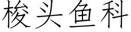 梭头鱼科 (仿宋矢量字库)