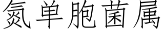 氮單胞菌屬 (仿宋矢量字庫)