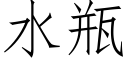 水瓶 (仿宋矢量字库)