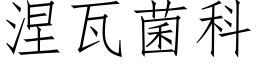 涅瓦菌科 (仿宋矢量字库)