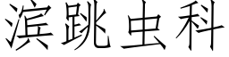 滨跳虫科 (仿宋矢量字库)