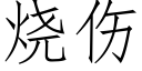 燒傷 (仿宋矢量字庫)