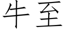 牛至 (仿宋矢量字库)