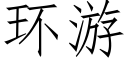 環遊 (仿宋矢量字庫)