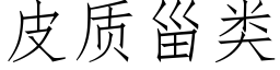 皮質甾類 (仿宋矢量字庫)