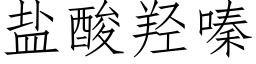 盐酸羟嗪 (仿宋矢量字库)