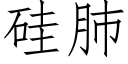 矽肺 (仿宋矢量字庫)