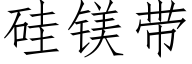 硅镁带 (仿宋矢量字库)