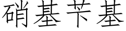 硝基苄基 (仿宋矢量字库)