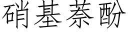 硝基萘酚 (仿宋矢量字库)