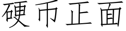 硬币正面 (仿宋矢量字库)