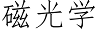 磁光学 (仿宋矢量字库)