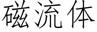 磁流體 (仿宋矢量字庫)