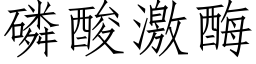 磷酸激酶 (仿宋矢量字库)