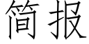 簡報 (仿宋矢量字庫)