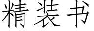 精装书 (仿宋矢量字库)