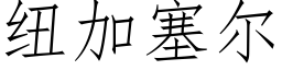 纽加塞尔 (仿宋矢量字库)