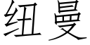 纽曼 (仿宋矢量字库)