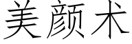 美顔術 (仿宋矢量字庫)